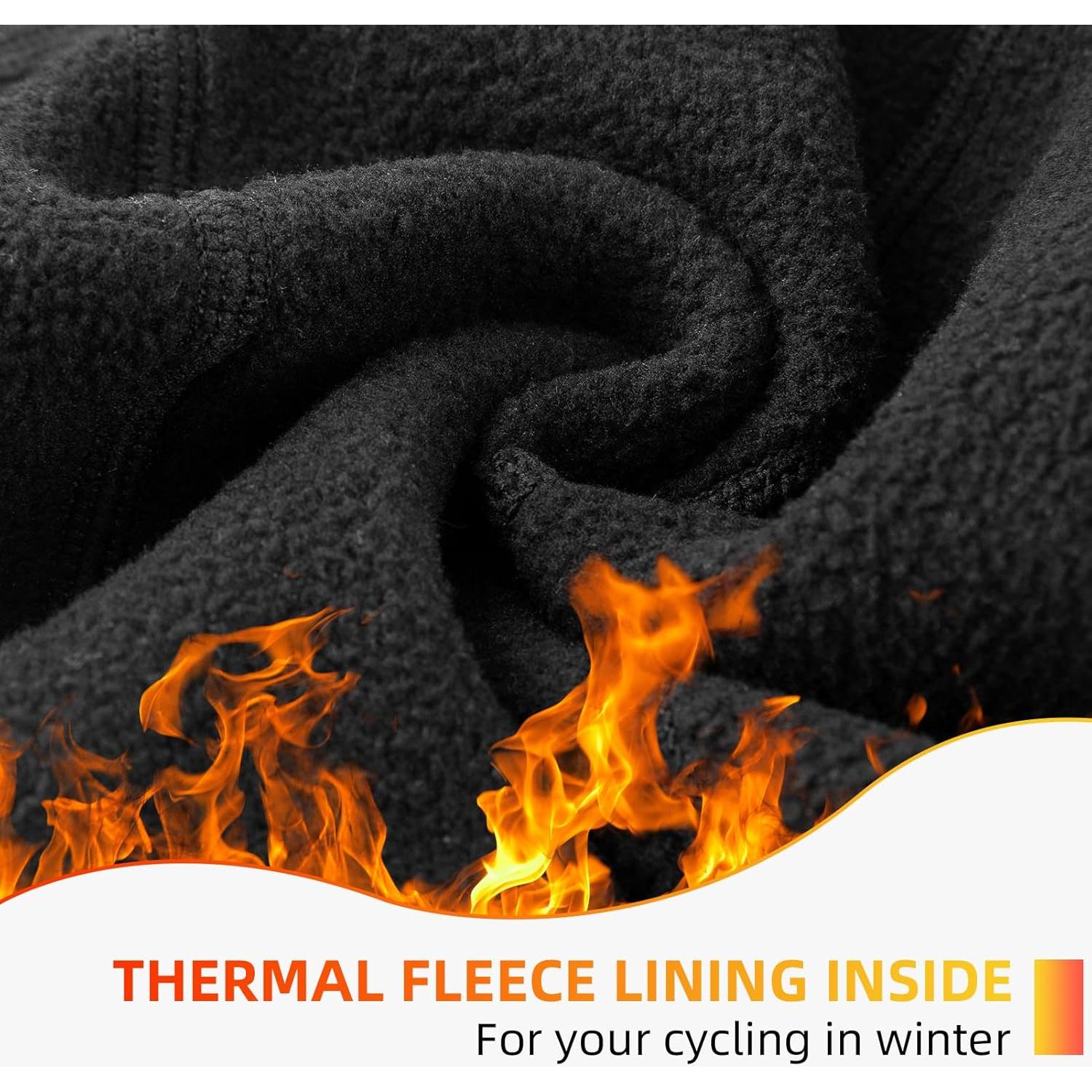 Gorro Térmico de Ciclismo ROCKBROS con Agujeros para Gafas