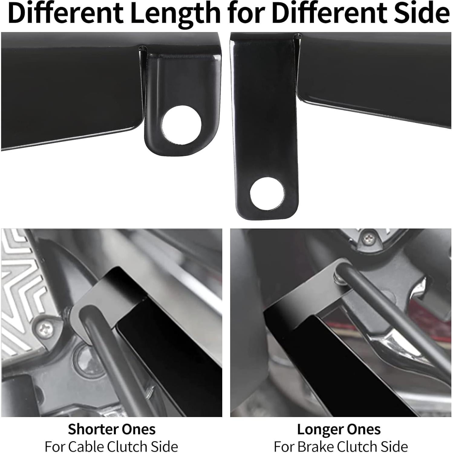 Guardamanos Huazu para Harley Davidson 2007-2025 - Negros