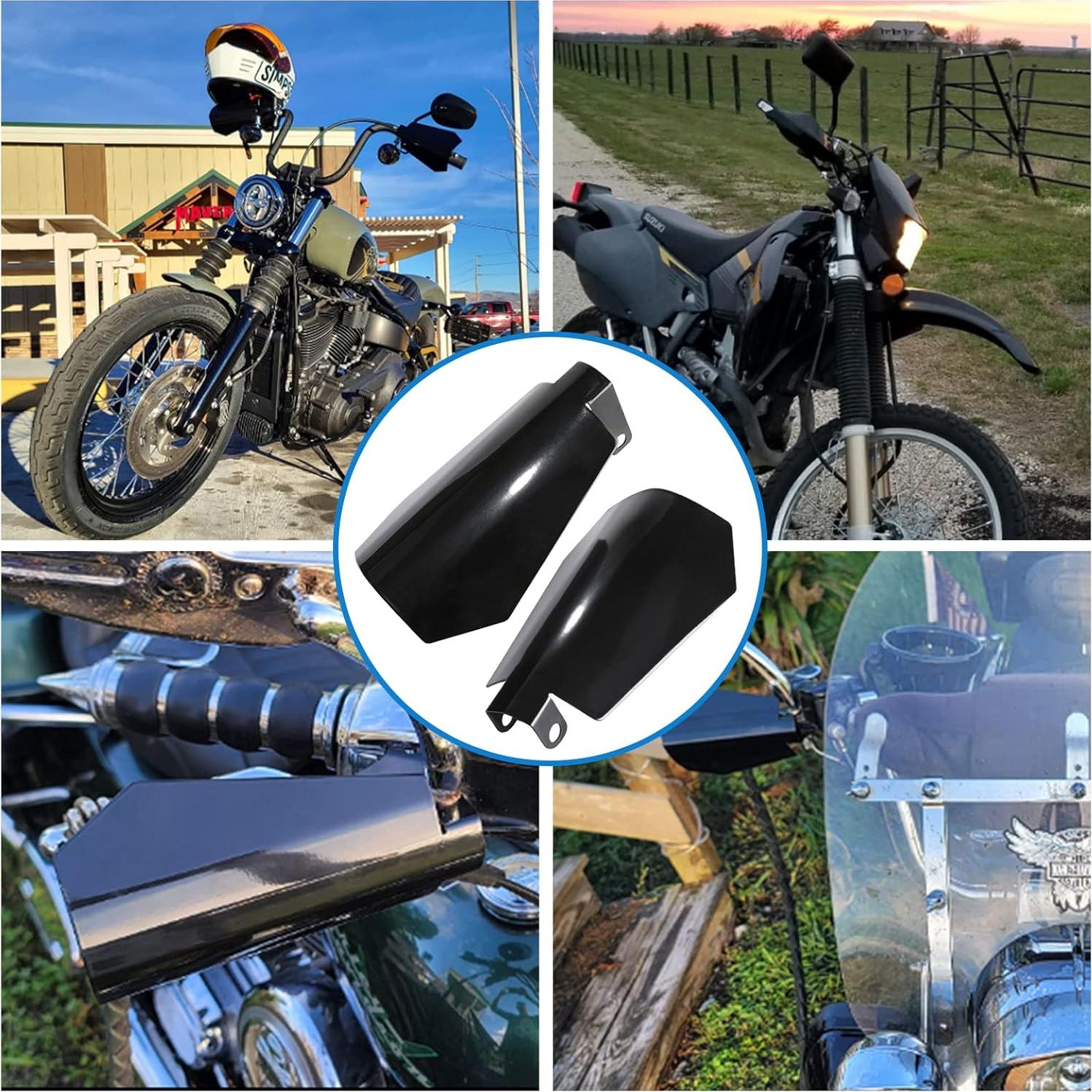 Guardamanos Huazu para Harley Davidson 2007-2025 - Negros