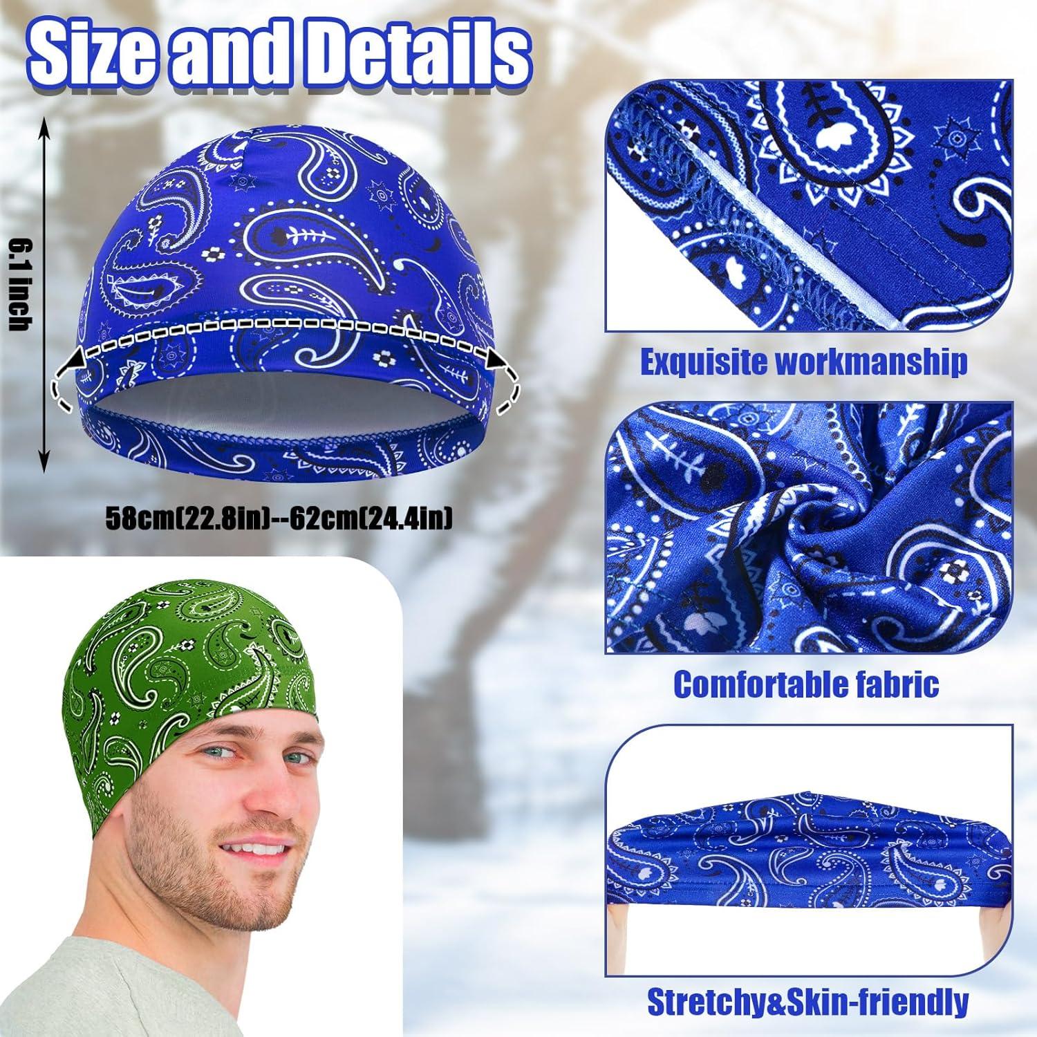 Haysandy 6 Gorros Enfriadores Calavera para Ciclismo y Running