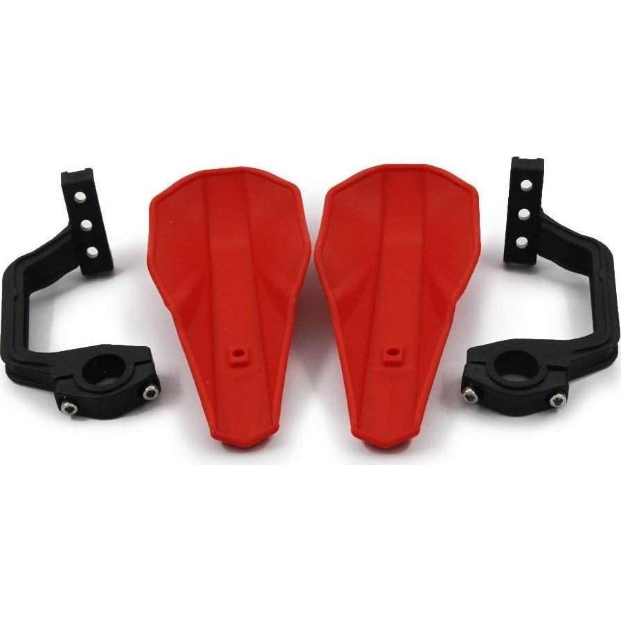 Protectores de Manos AnXin para Motocicleta 7/8" y 1 1/8" Rojo