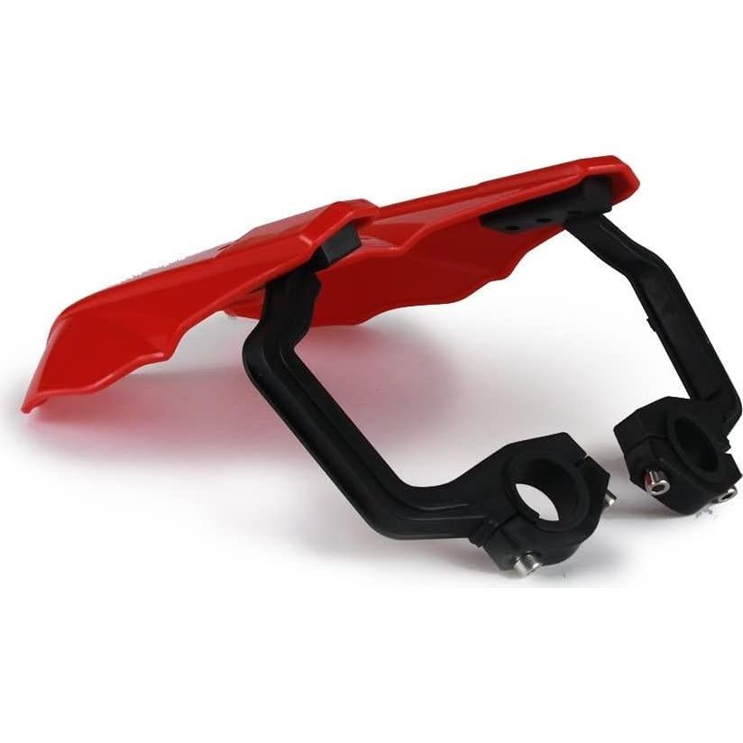 Protectores de Manos AnXin para Motocicleta 7/8" y 1 1/8" Rojo