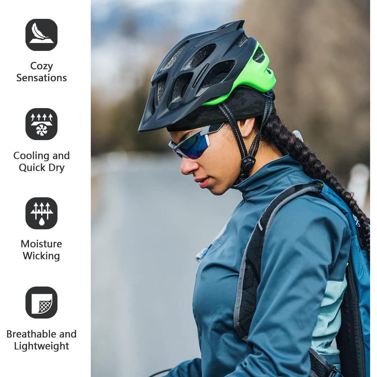 Gorro de Casco Transpirable Melasa para Ciclismo y Running