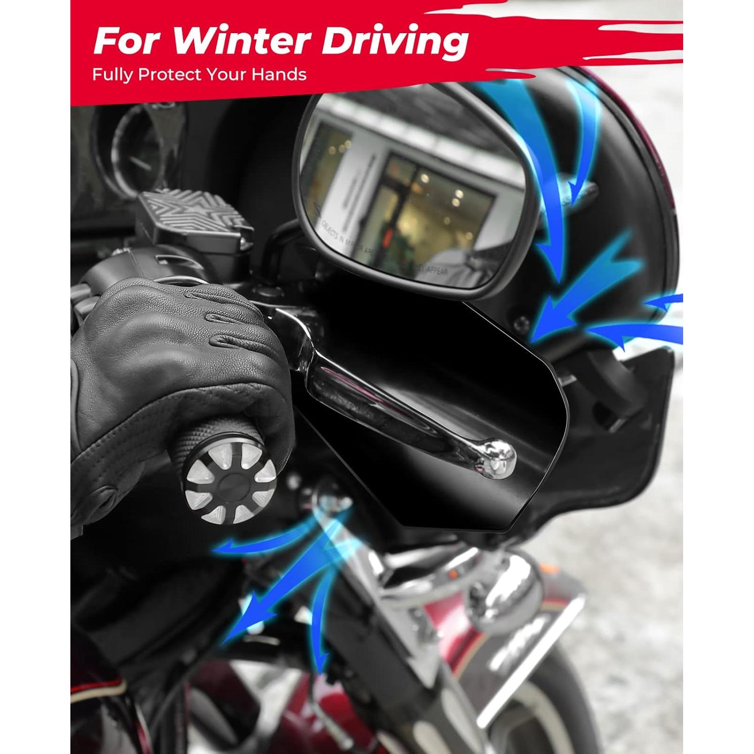 Protectores de Manos KEMIMOTO para Motocicleta Touring 2006-2025