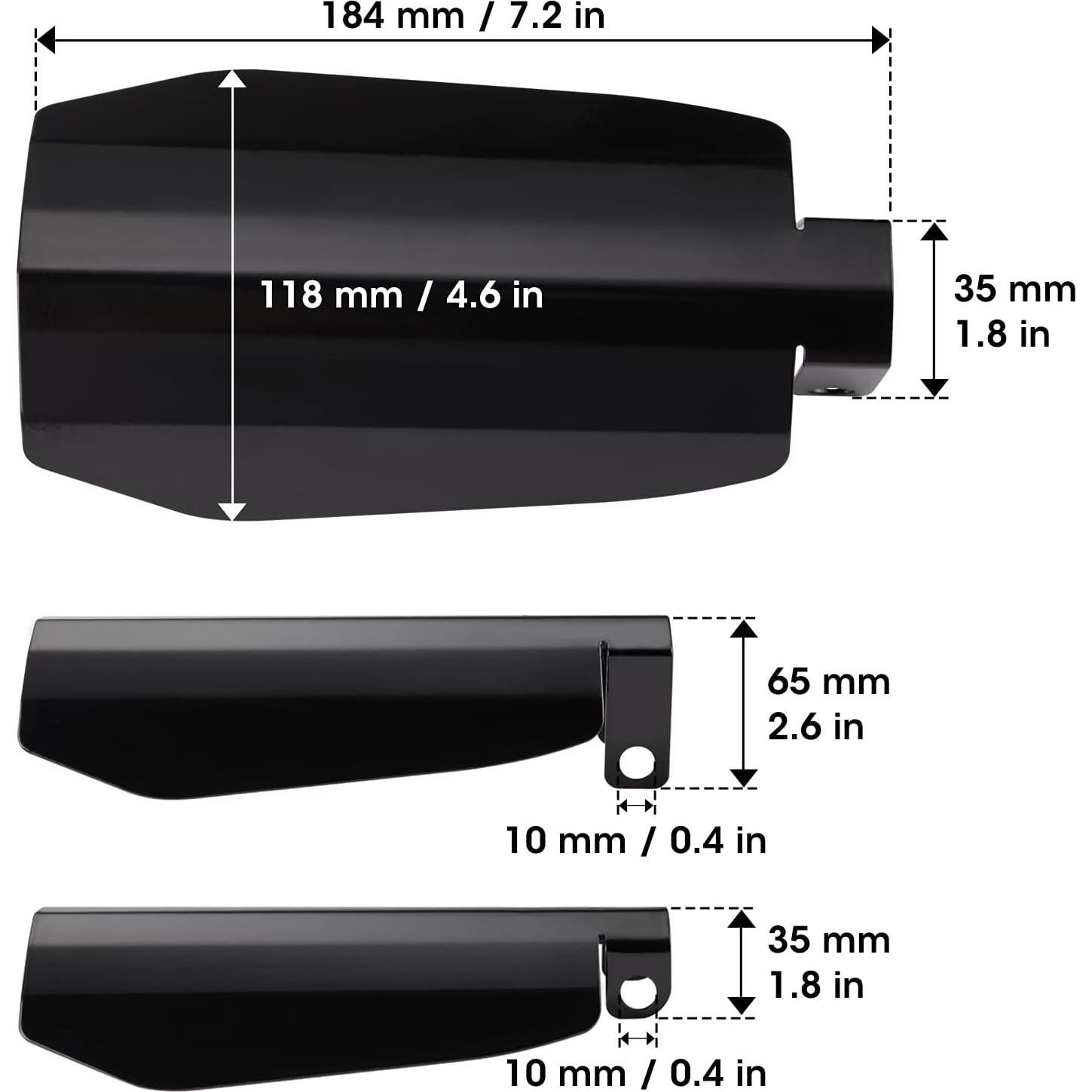 Protectores de Manos KEMIMOTO para Motocicleta Touring 2006-2025