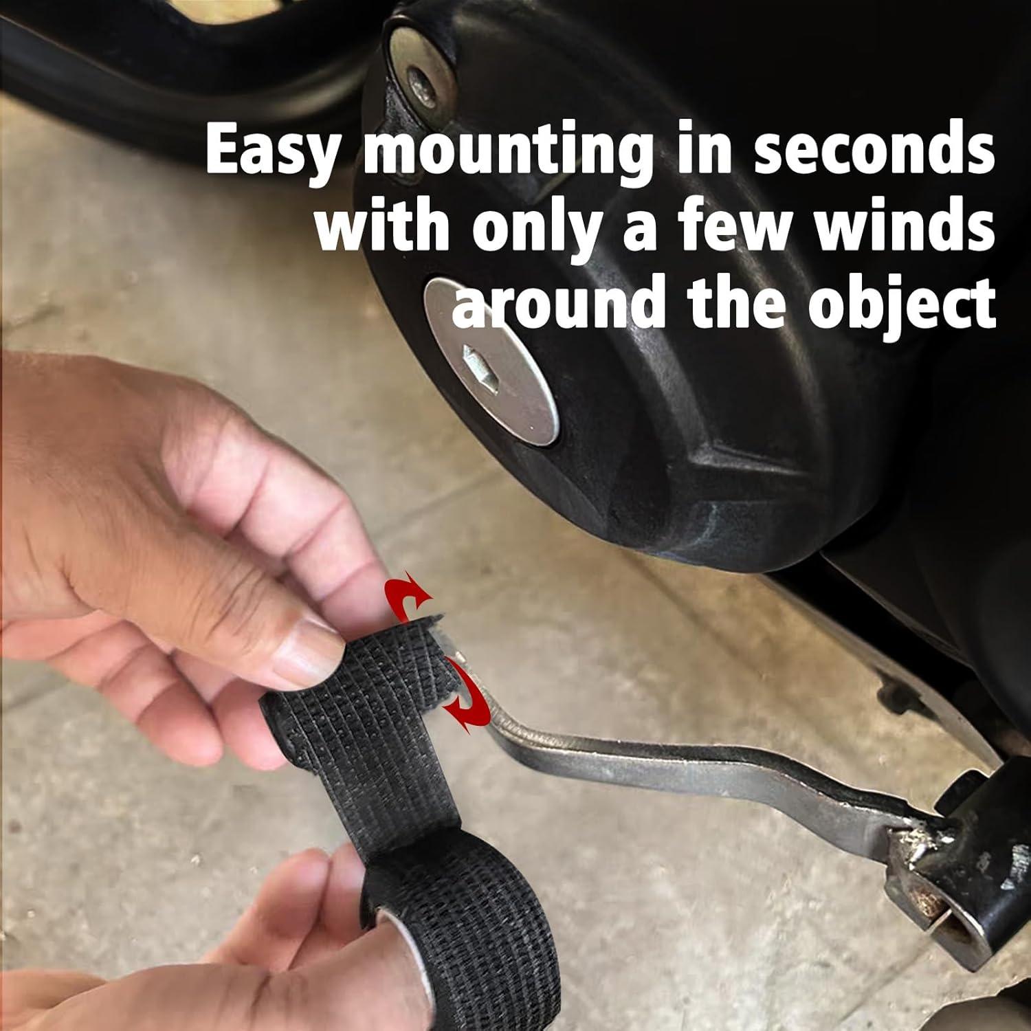 Protector de Zapatos Fizzest para Cambiador de Motocicleta - 8 Rollos