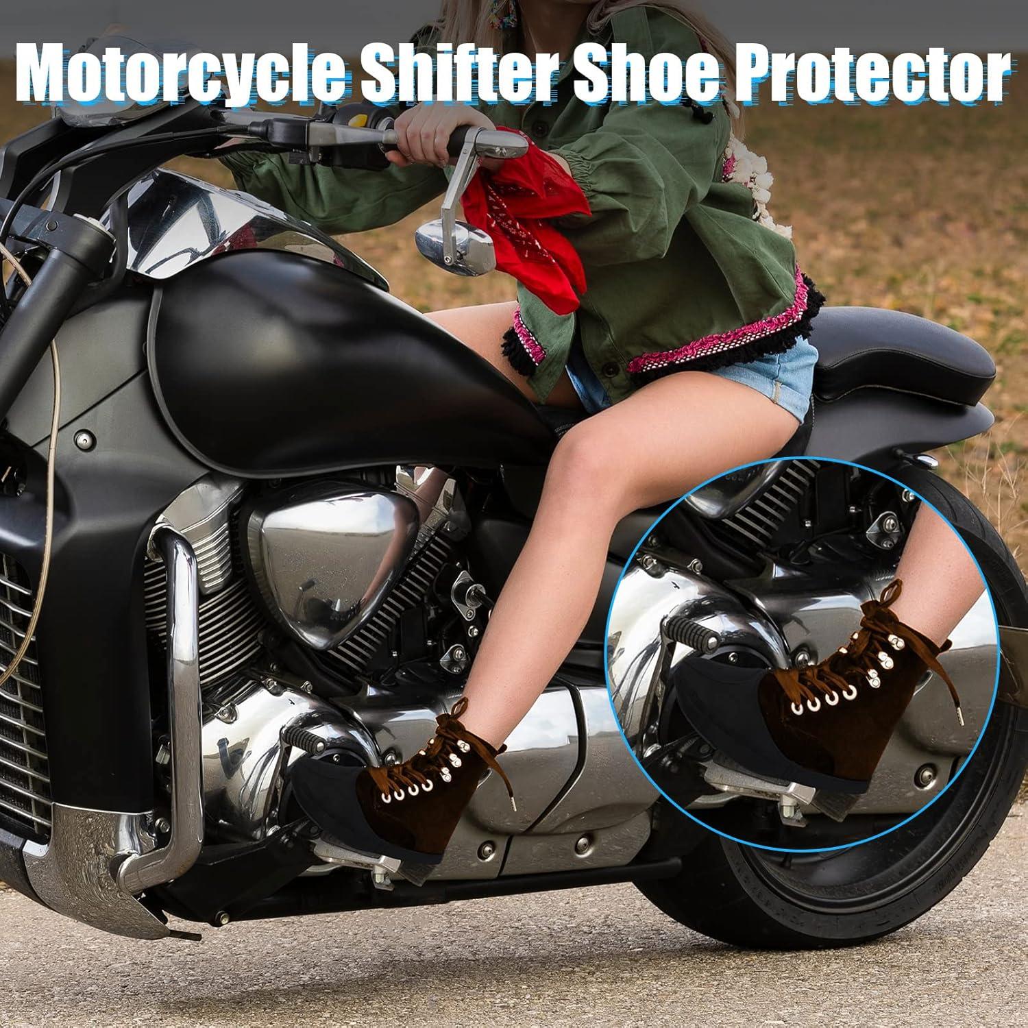 Tallew 2 Piezas Protector de Zapatos de Motocicleta Unisex