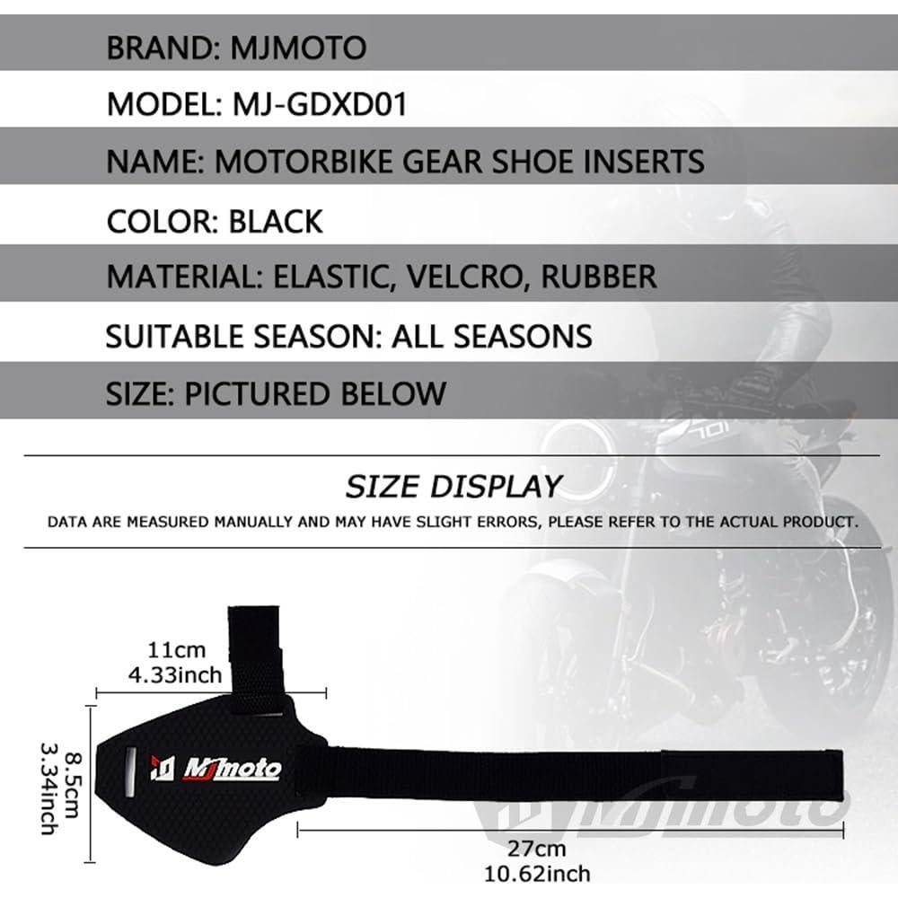 Protector de Botas de Motocicleta MJMOTO - Antideslizante y Ligero