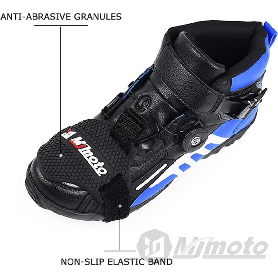 Protector de Botas de Motocicleta MJMOTO - Antideslizante y Ligero
