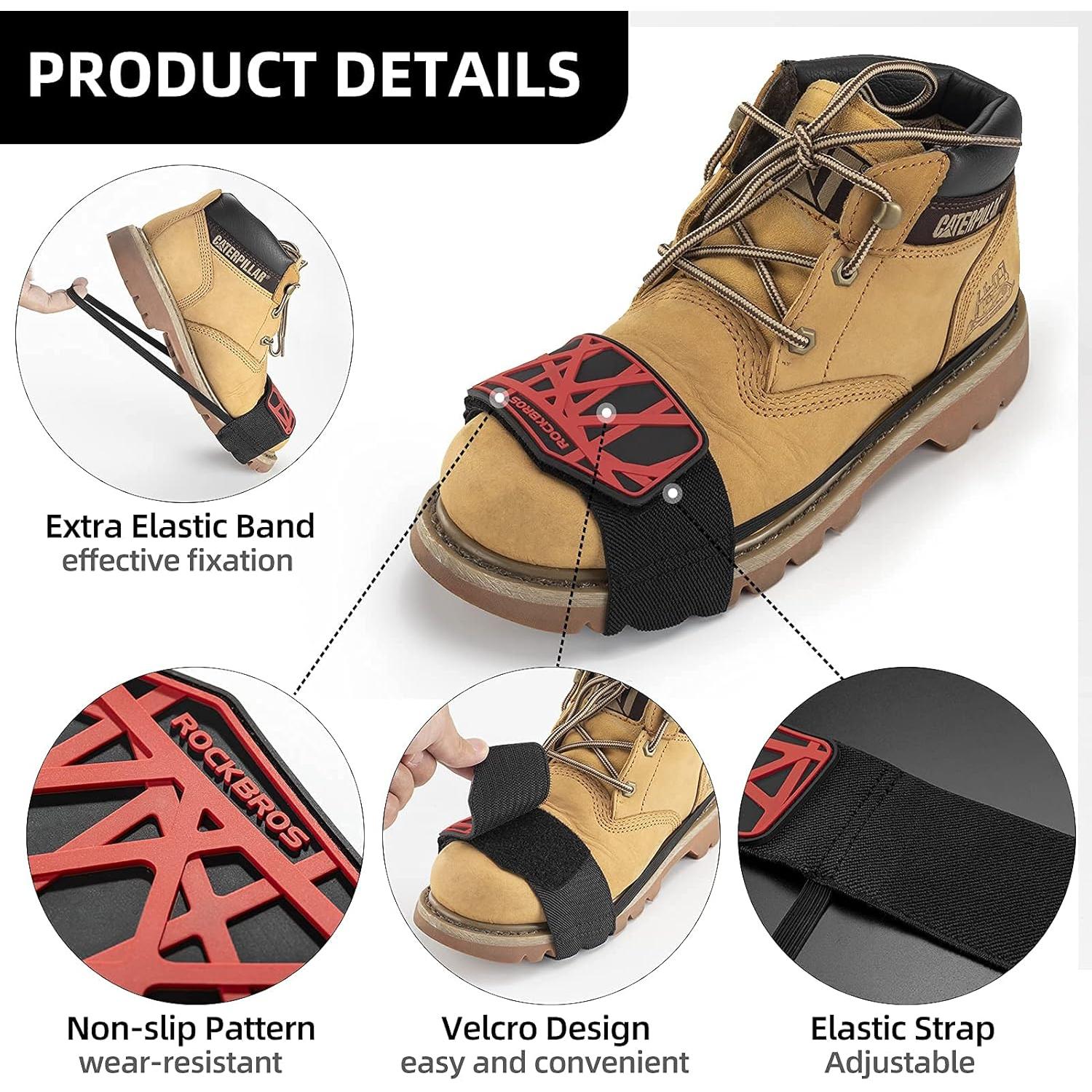 ROCKBROS Protector de Zapatos para Motocicleta 2 Unidades