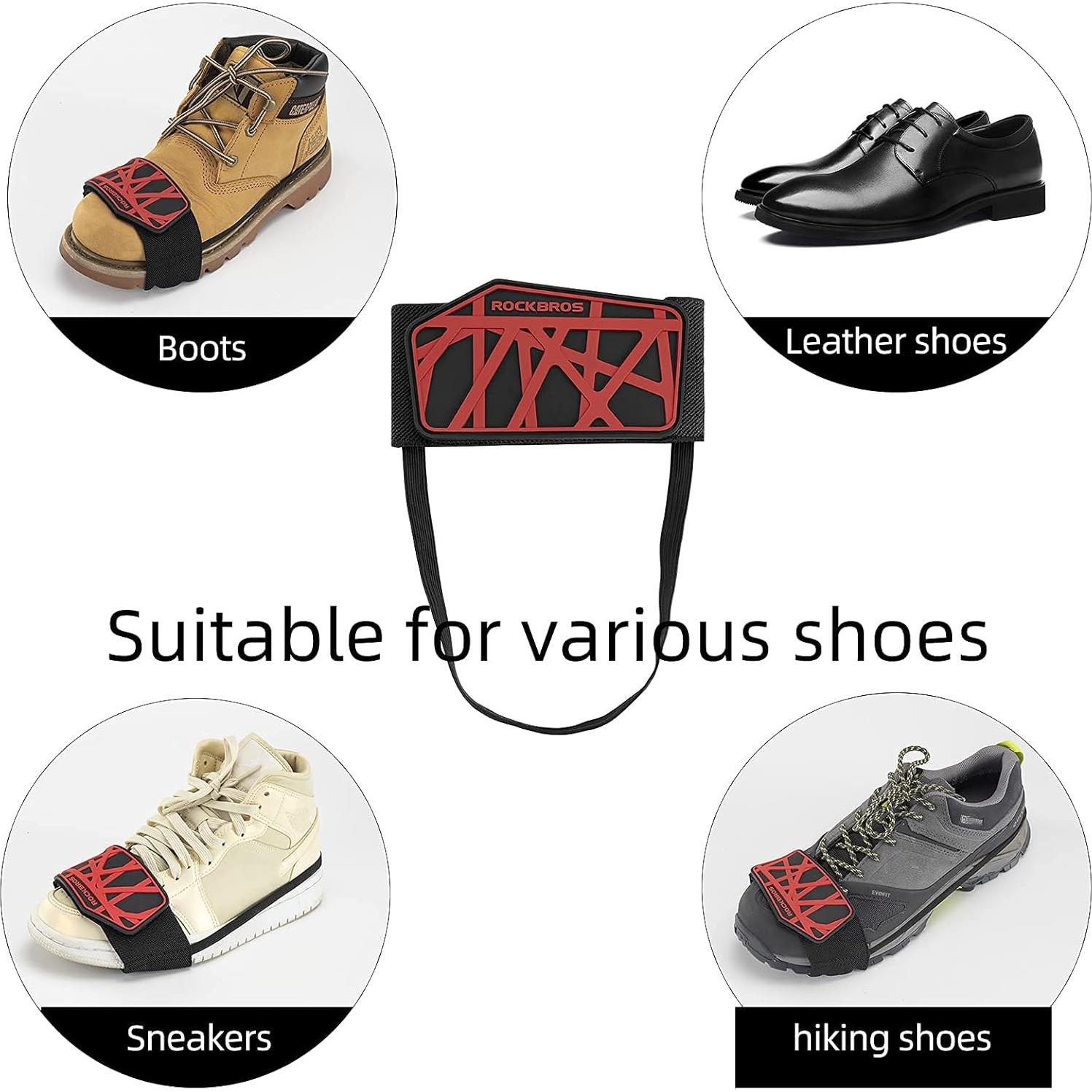 ROCKBROS Protector de Zapatos para Motocicleta 2 Unidades