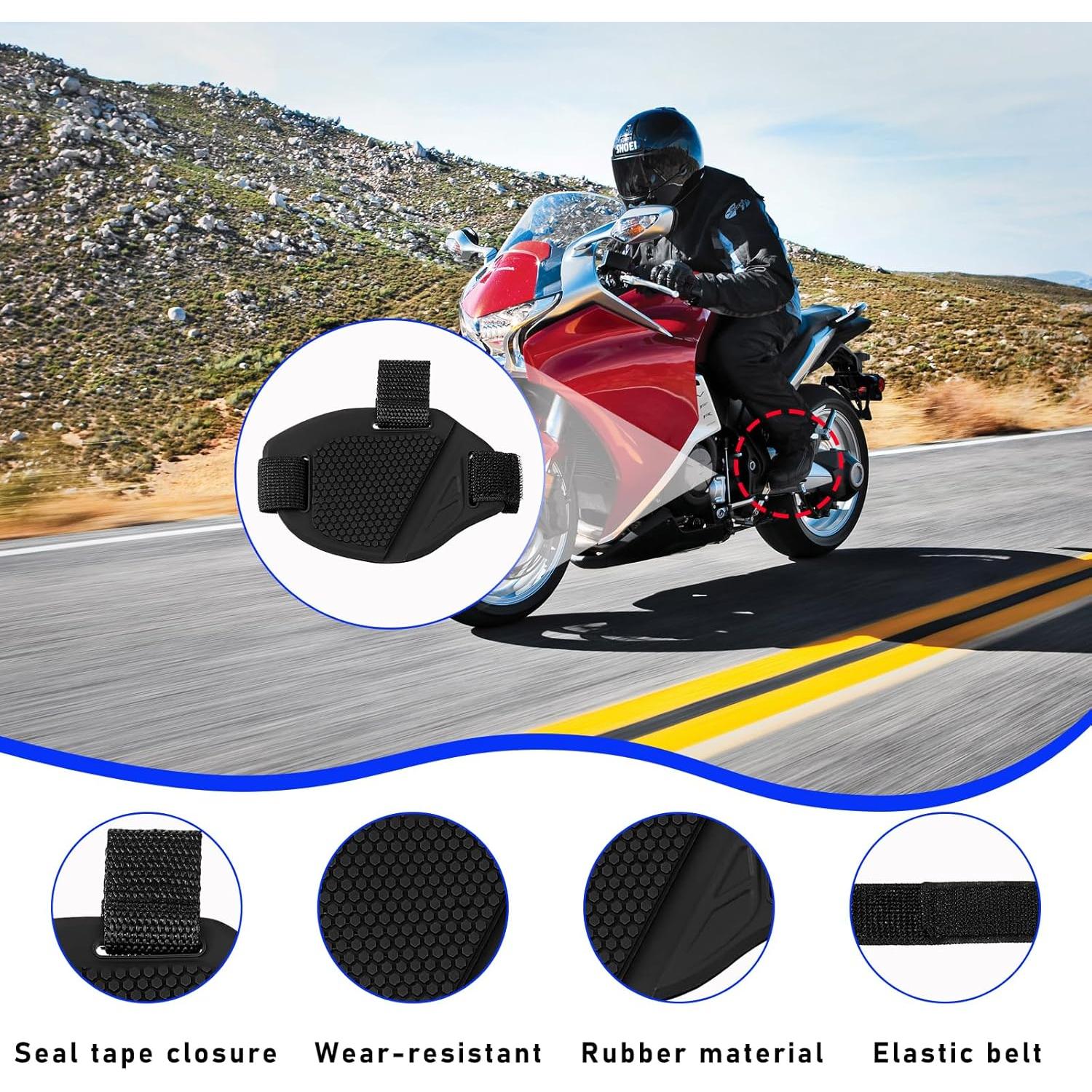 Cubierta Protectora Antideslizante Sylvil para Botas de Motocicleta - 2 Pcs