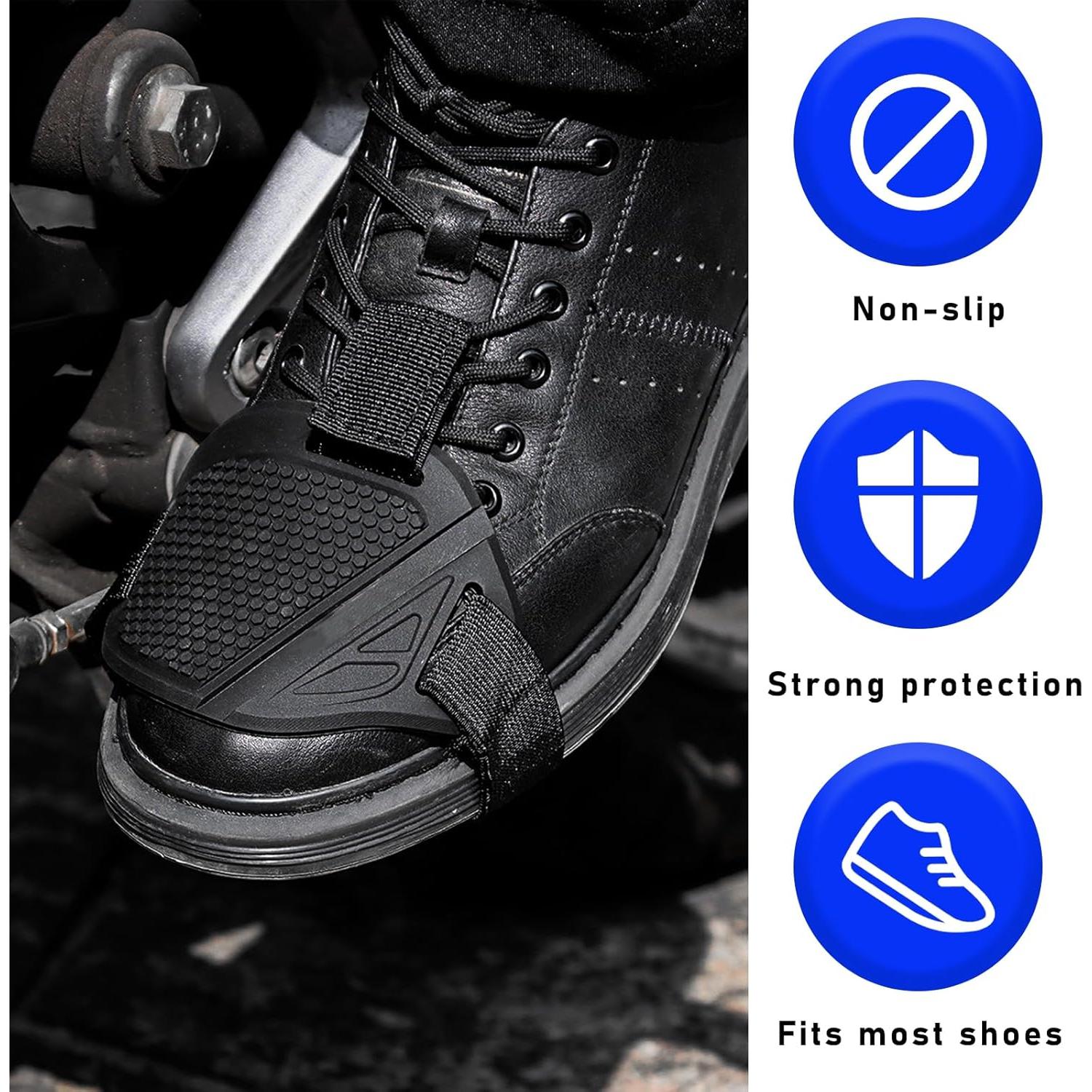 Cubierta Protectora Antideslizante Sylvil para Botas de Motocicleta - 2 Pcs