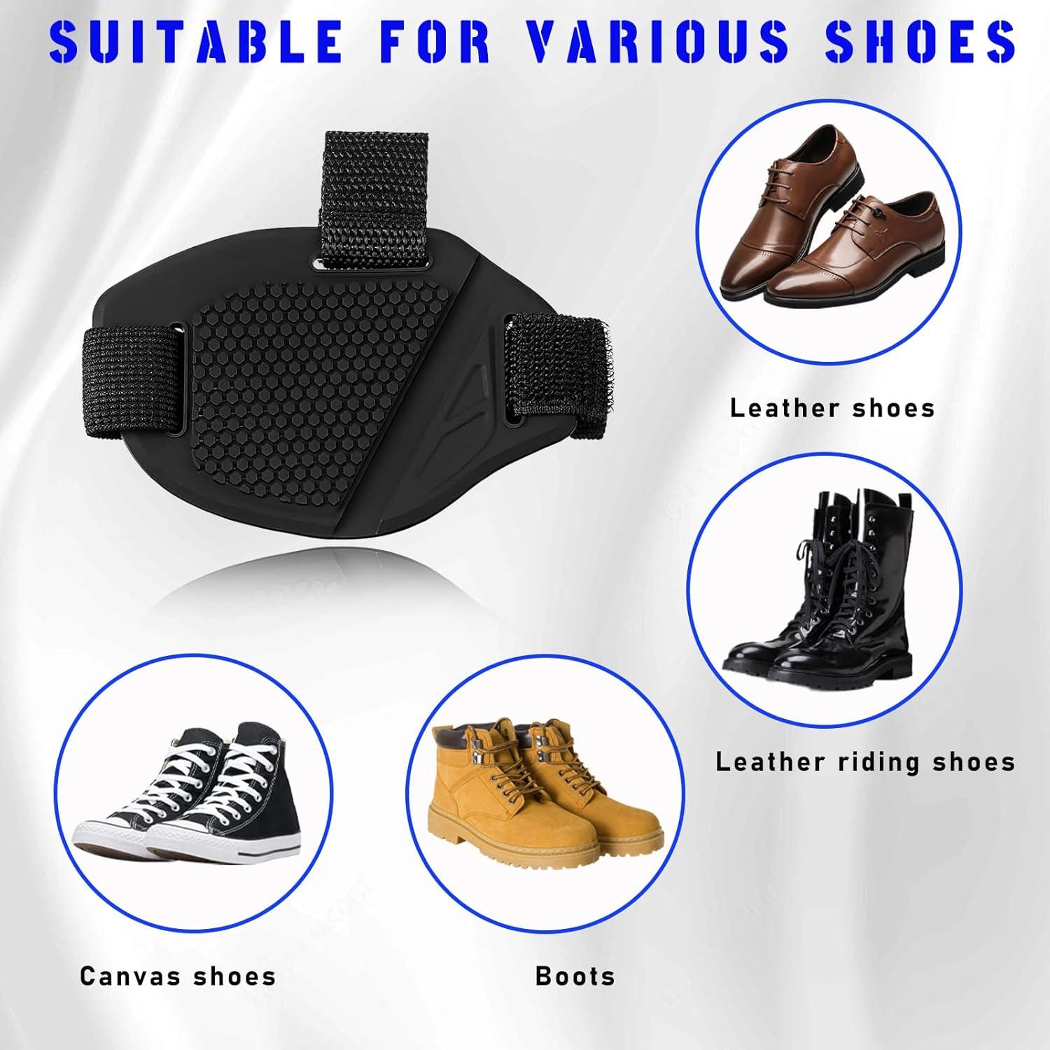 Cubierta Protectora Antideslizante Sylvil para Botas de Motocicleta - 2 Pcs