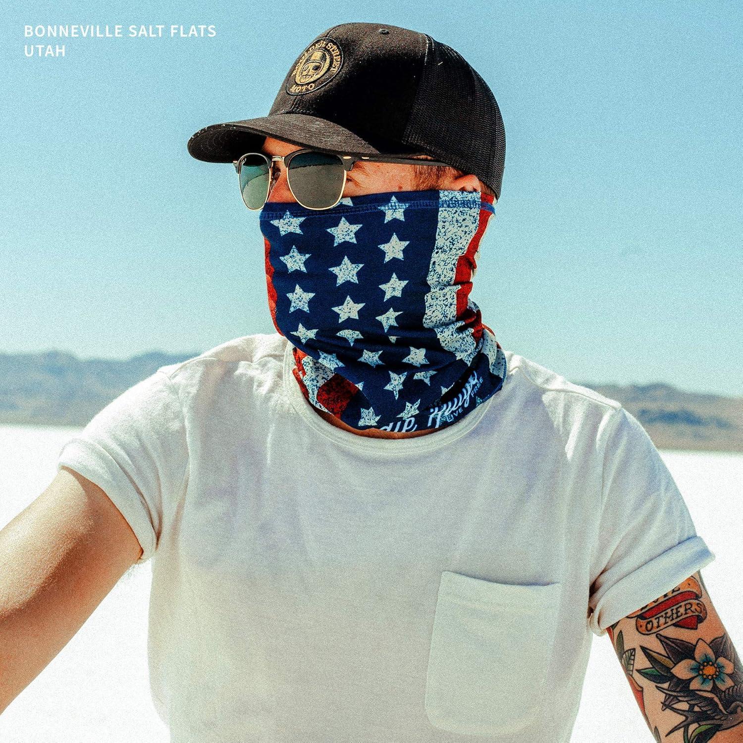 Máscara Multifuncional de Motocicleta Indie Ridge - Protección UV