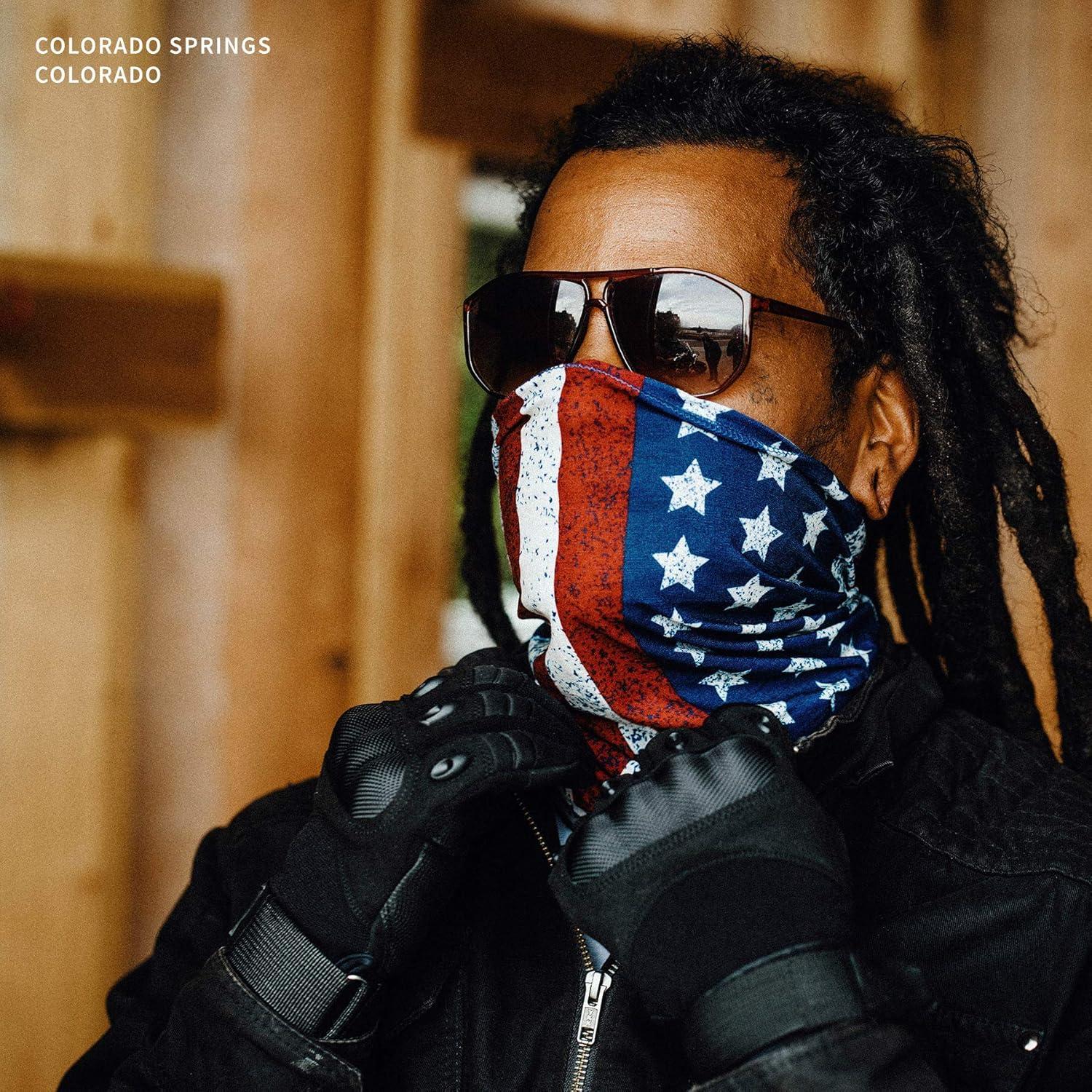 Máscara Multifuncional de Motocicleta Indie Ridge - Protección UV