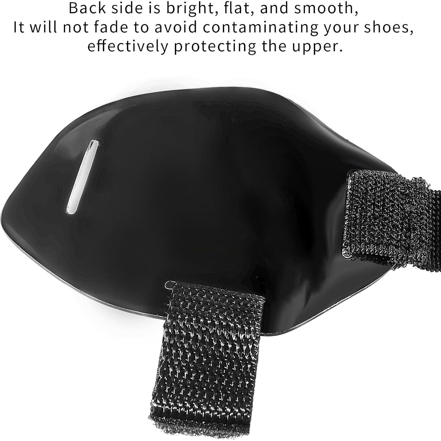 4 Almohadillas de Cambio de Motocicleta Goma Ajustables Negro