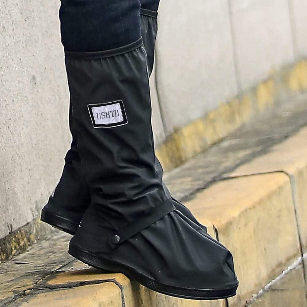 Cubiertas Impermeables para Zapatos USHTH - Negro - 1 Par