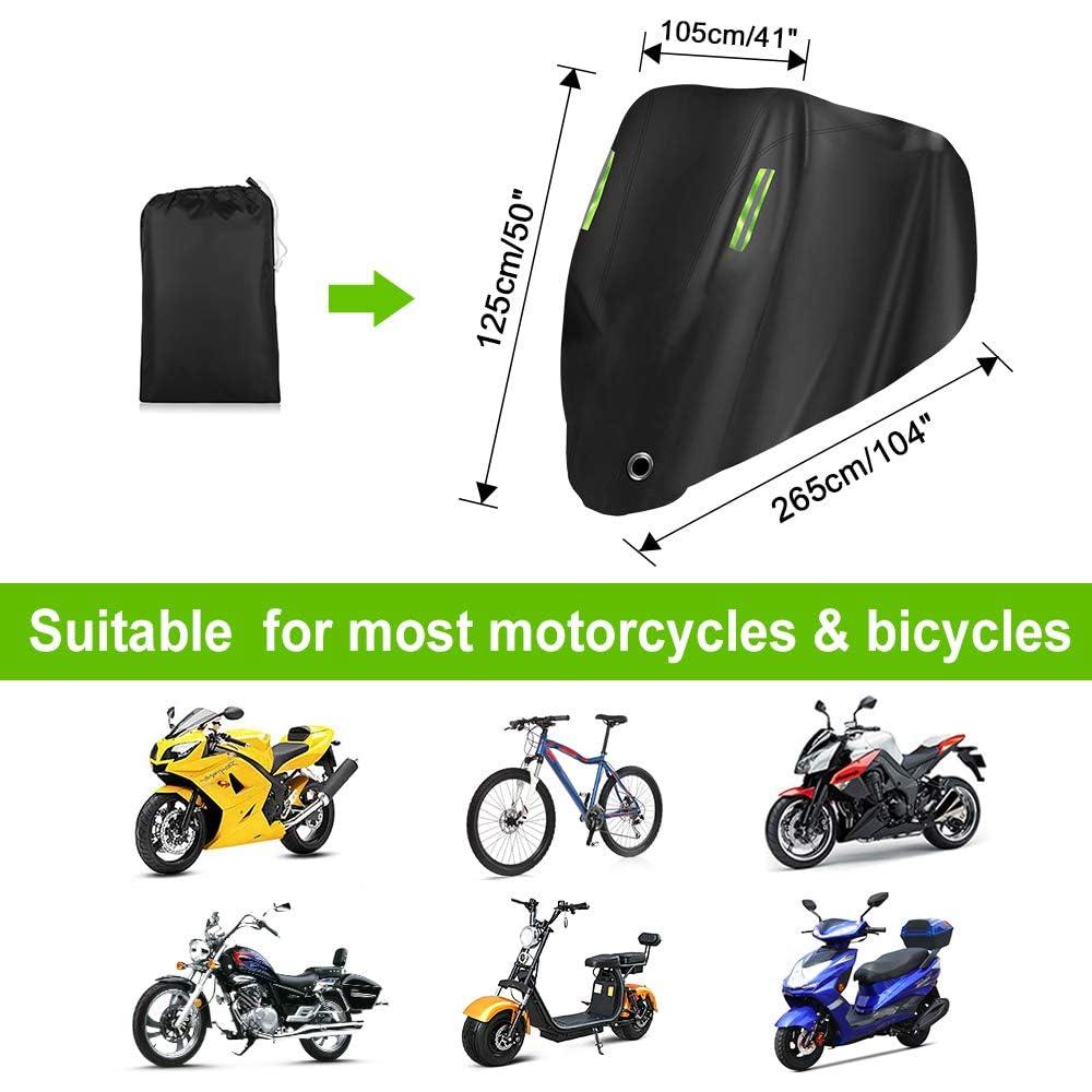 Cubierta de Motocicleta Gutupet Universal Impermeable 267 cm