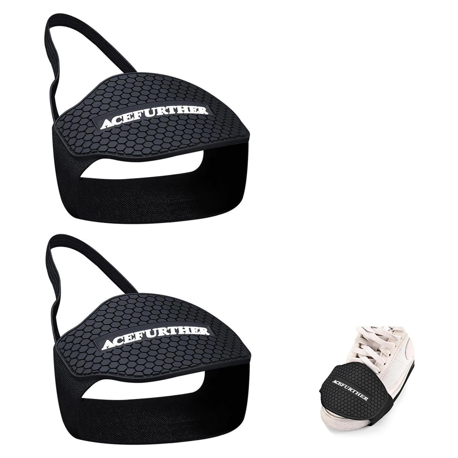 Protector de Zapatos para Motocicleta BoAn 2 Piezas - Negro