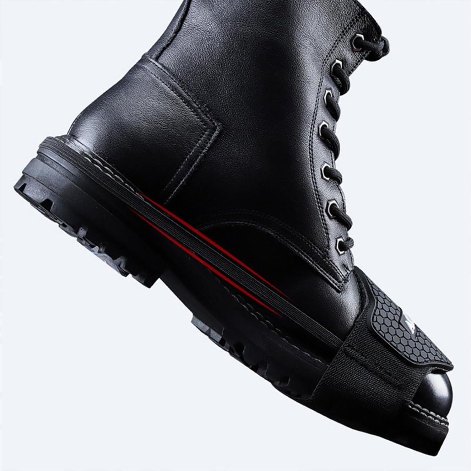 Protector de Zapatos para Motocicleta BoAn 2 Piezas - Negro