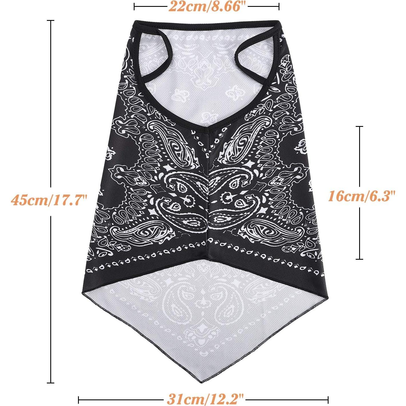 Bufanda Facial MoKo 3 Pack Gaiter Cuello UV Polvo Viento