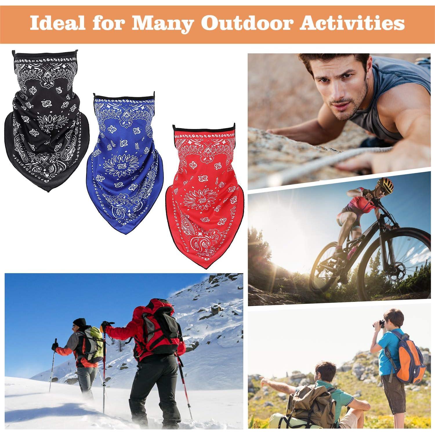 Bufanda Facial MoKo 3 Pack Gaiter Cuello UV Polvo Viento