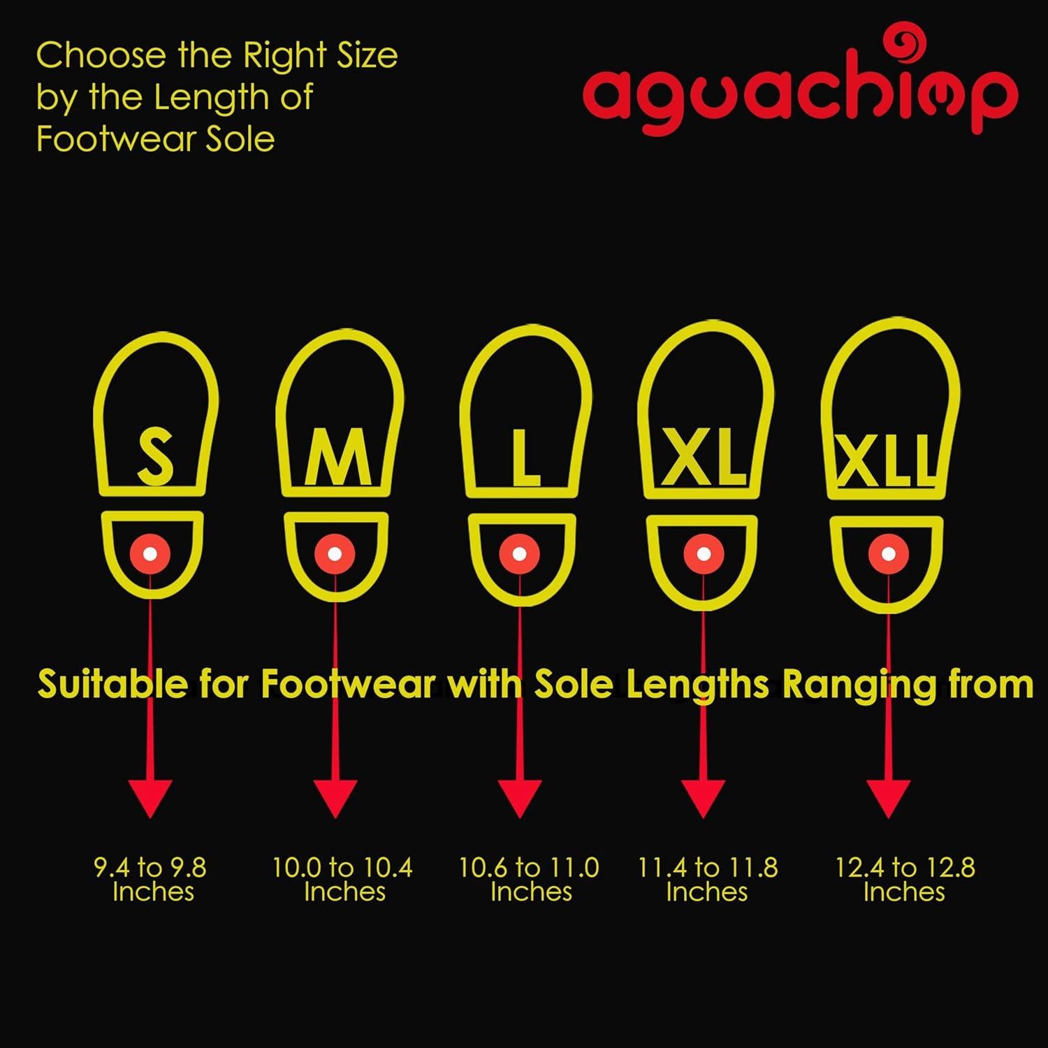 Cubiertas Impermeables para Zapatos AguaChimp Unisex XXL