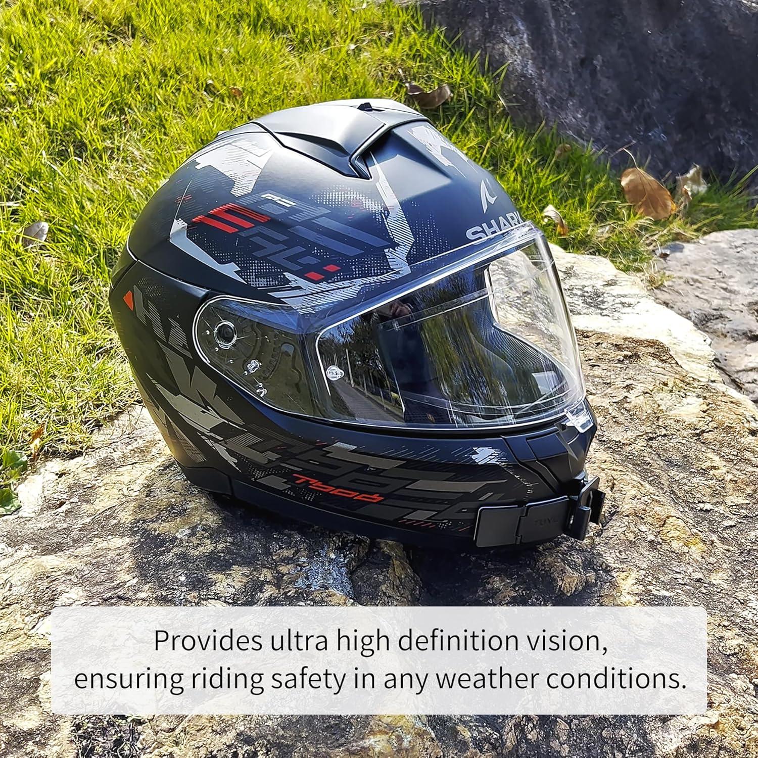 Visera Antivaho y Impermeable Artigree para Casco - 2 PCS