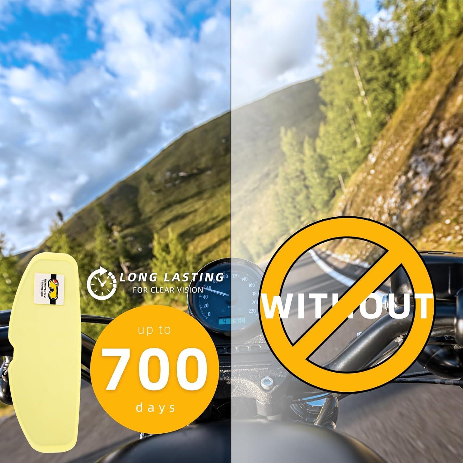 Película Antivaho Universal Soman AV-04 para Casco de Motocicleta