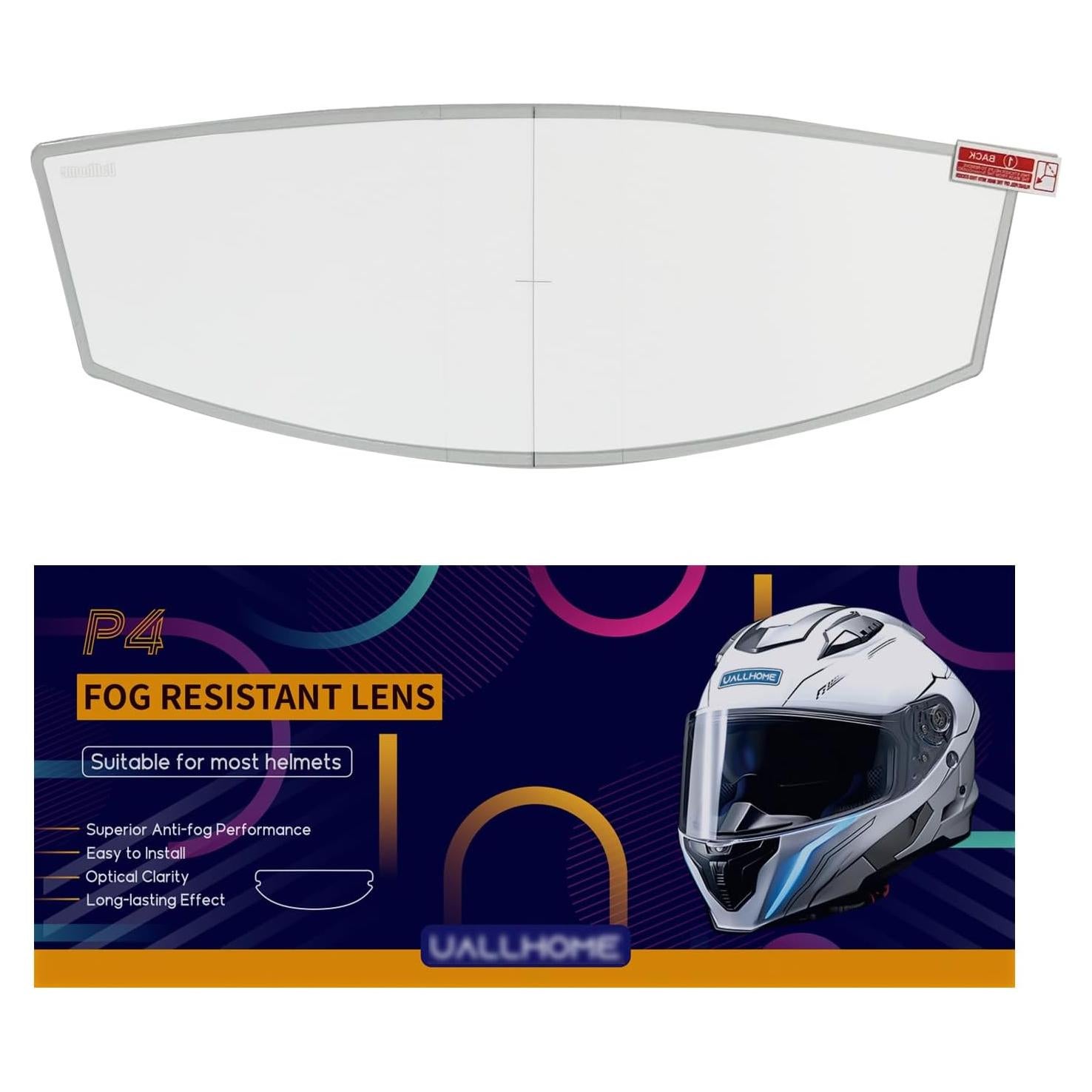 Escudo de Casco Integral Uallhome P4-dtac Anti-Niebla Universal