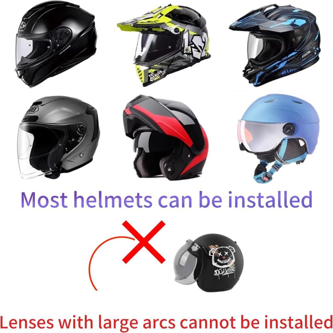 Escudo de Casco Integral Uallhome P4-dtac Anti-Niebla Universal