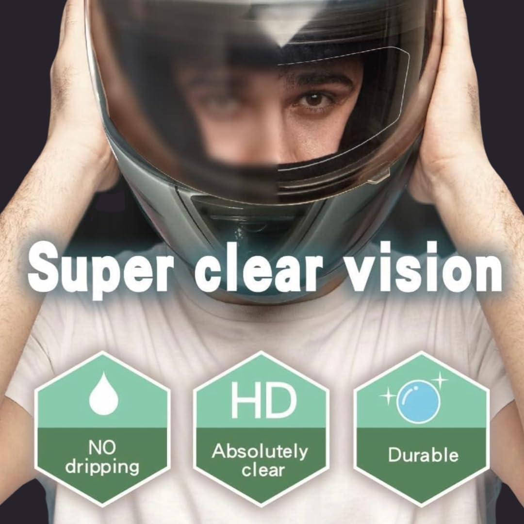 Película Antivaho para Casco de Motocicleta MIYUI JAPAN 32x11cm