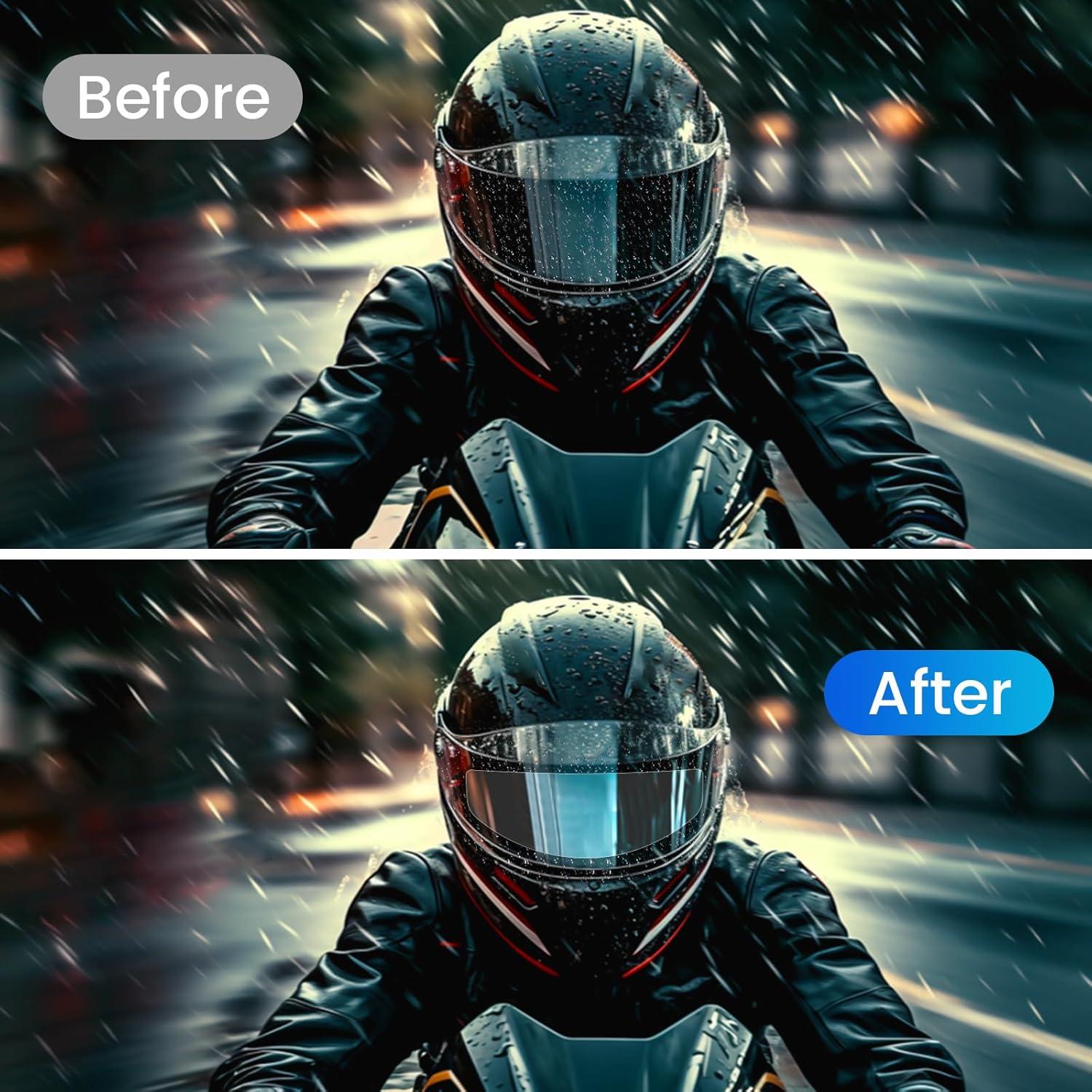 Película Antivaho Hidrofóbica Ygmylandbb para Casco de Motocicleta