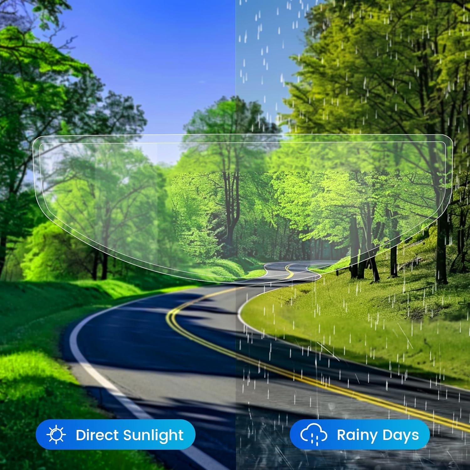 Película Antivaho Hidrofóbica Ygmylandbb para Casco de Motocicleta