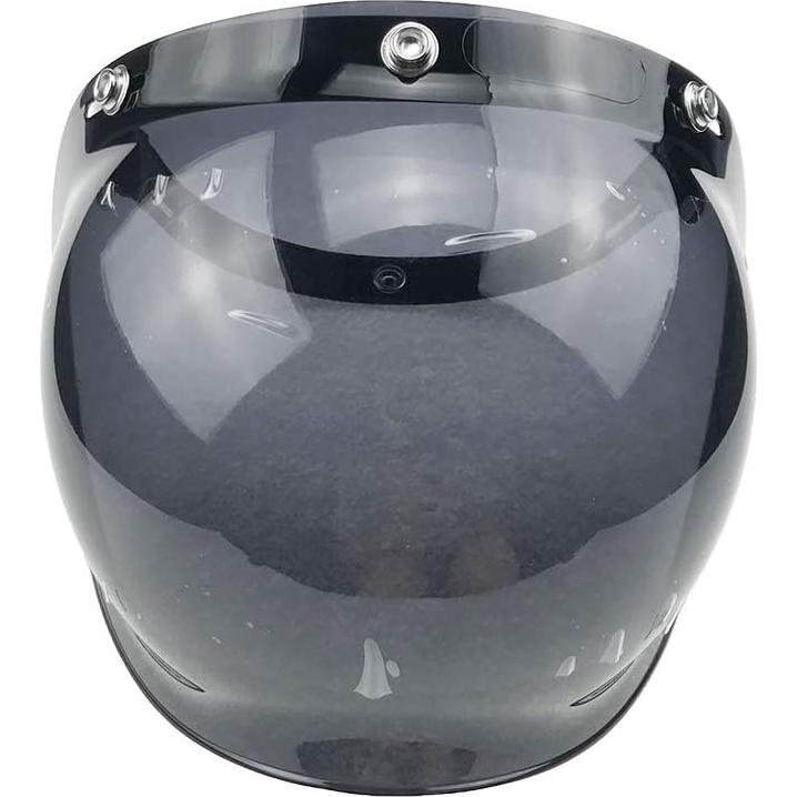 Visera Retro de Motocicleta WANCAR Ahumado Universal 3 Botones