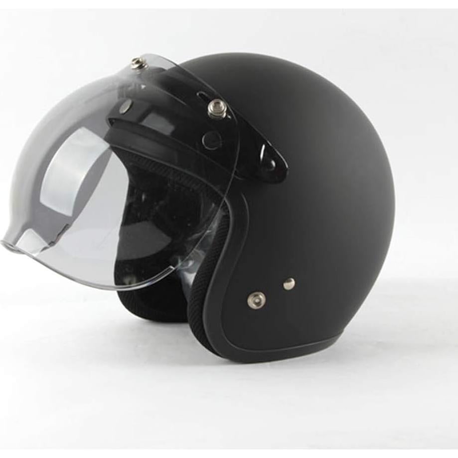 Visera Retro de Motocicleta WANCAR Ahumado Universal 3 Botones