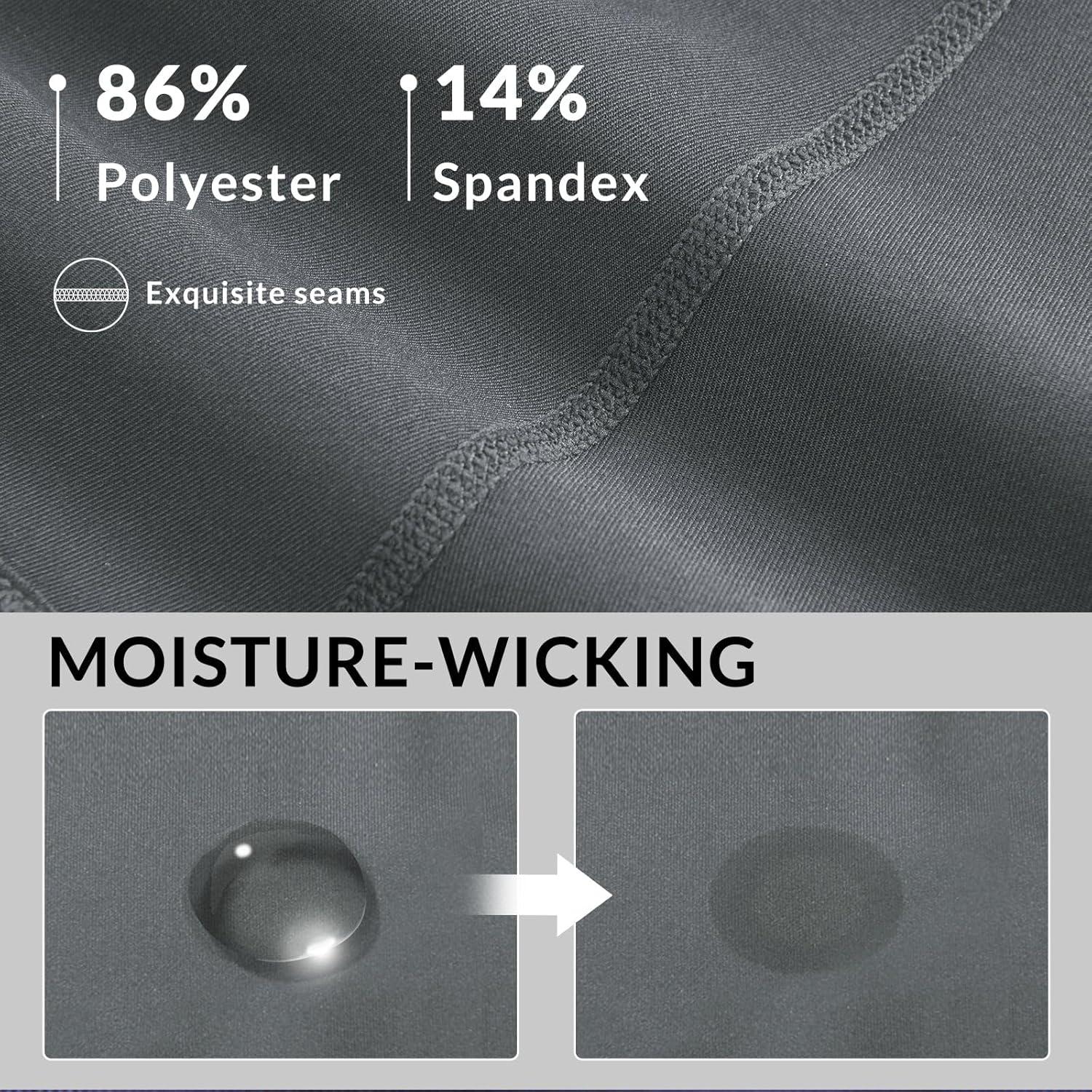 Baleaf Balaclava Máscara Facial Unisex Gris para Esquí y Motocicleta