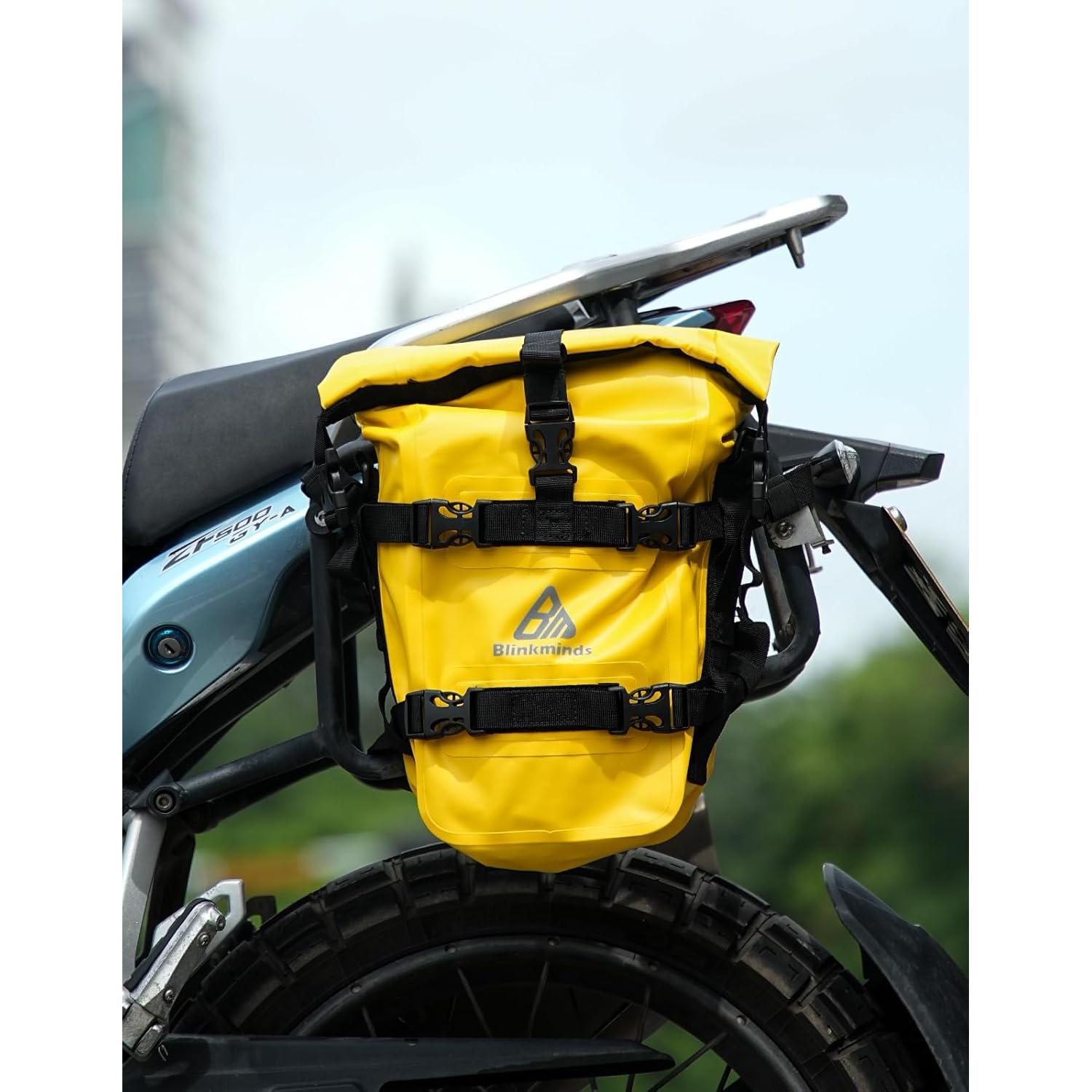 Bolsa Seco MOSYQI 8L Impermeable para Motocicleta Naranja