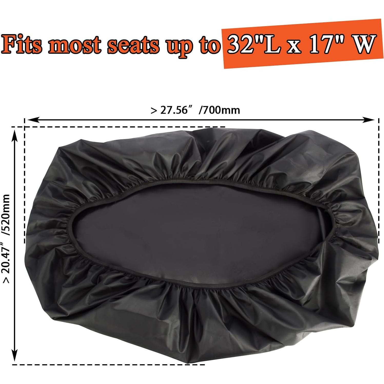 Funda para Asiento de Moto FOVPLUE Resistente al Agua 2 Personas