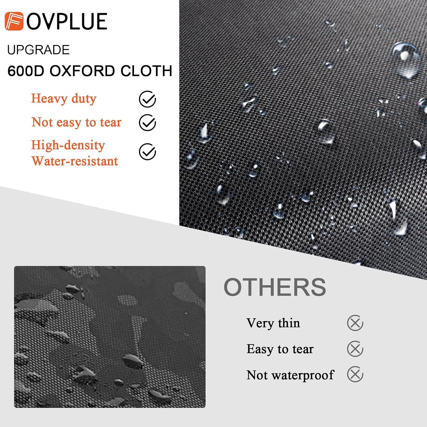 Funda para Asiento de Moto FOVPLUE Resistente al Agua 2 Personas