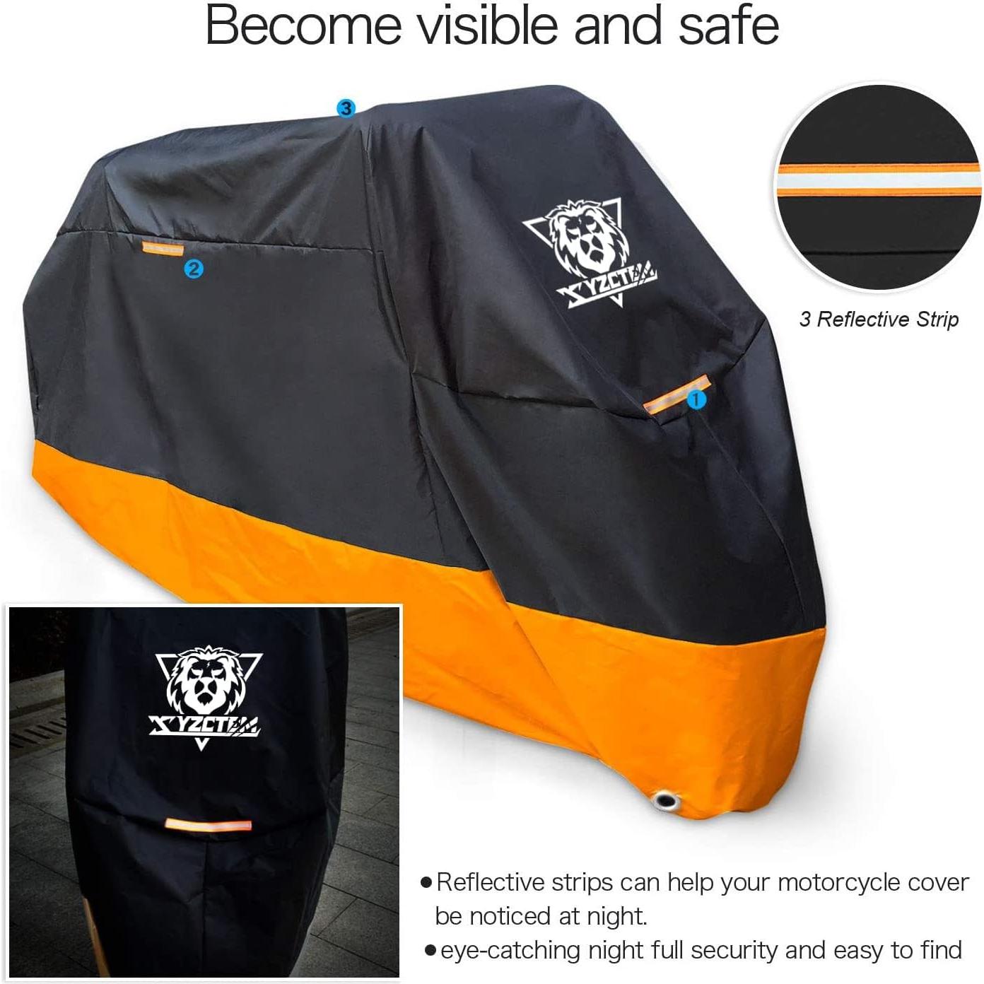 Cubierta de Motocicleta XYZCTEM XXL Impermeable 274 cm