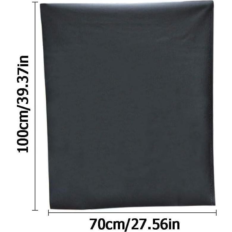 Cubierta de Asiento de Motocicleta Anlstart 100x70 cm Negro