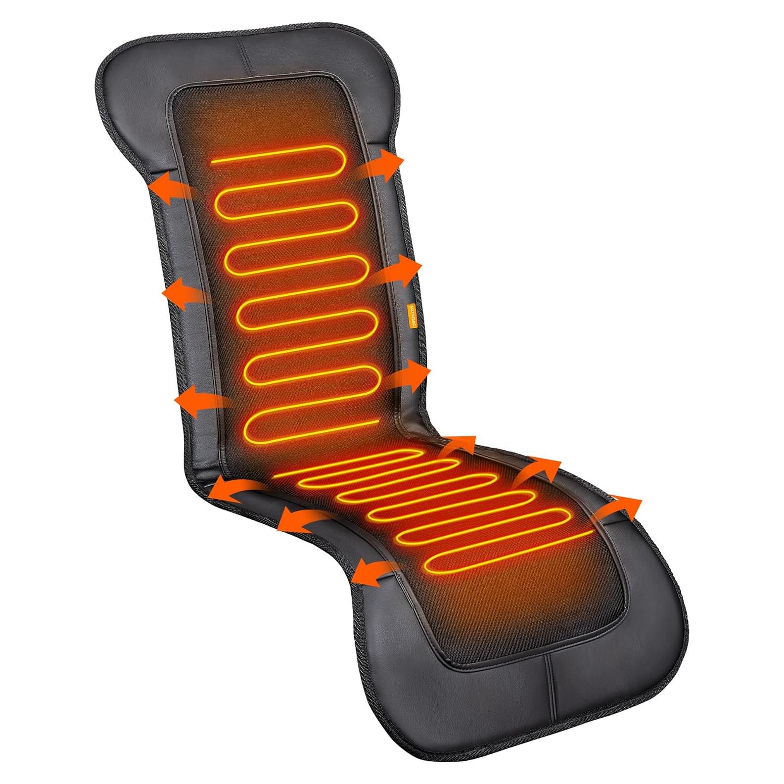 Cojín de Asiento Calefaccionado CARSHION 119.8 cm Negro