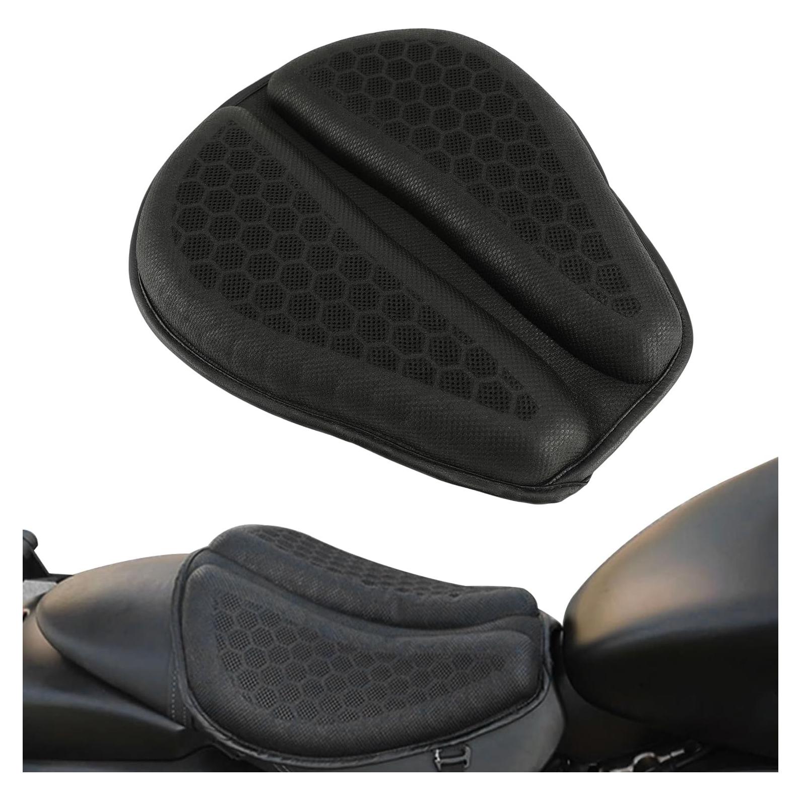 Cojín de Asiento de Motocicleta SUNPIE Gel Plegable Universal 30x22 cm