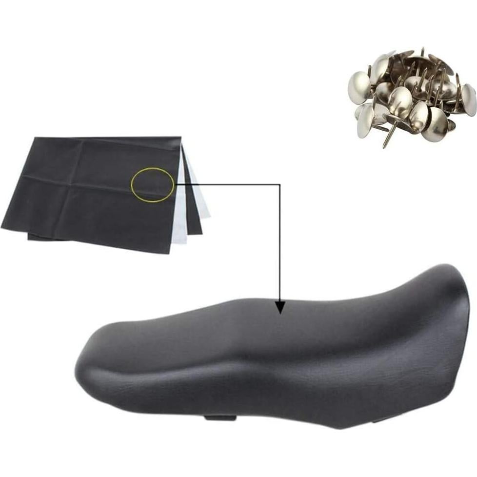 Funda de Asiento de Motocicleta MOTOBA de Cuero Sintético 100x70cm