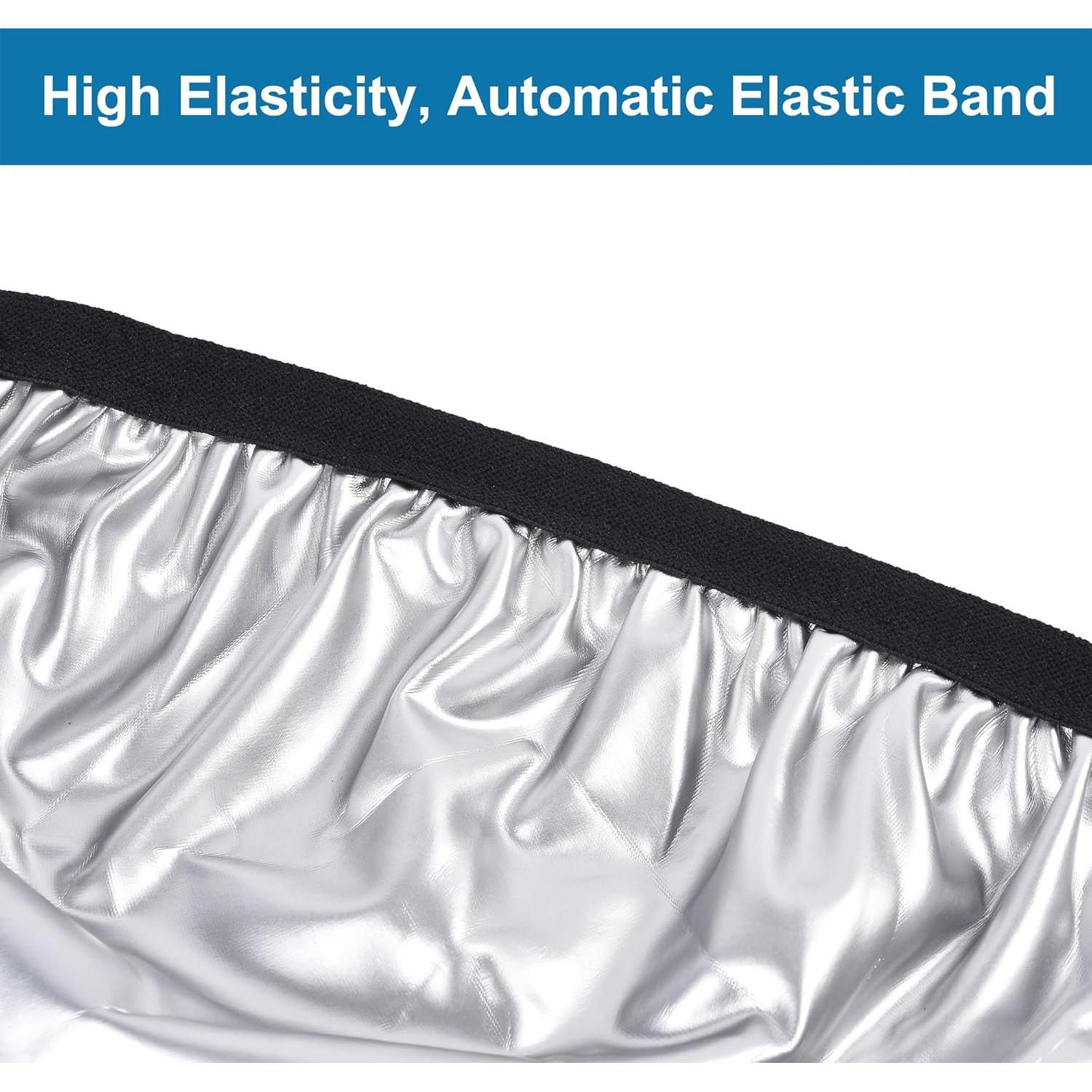 Funda Protectora para Asiento de Motocicleta TopGrit - 2 Paquetes, Impermeable y Universal