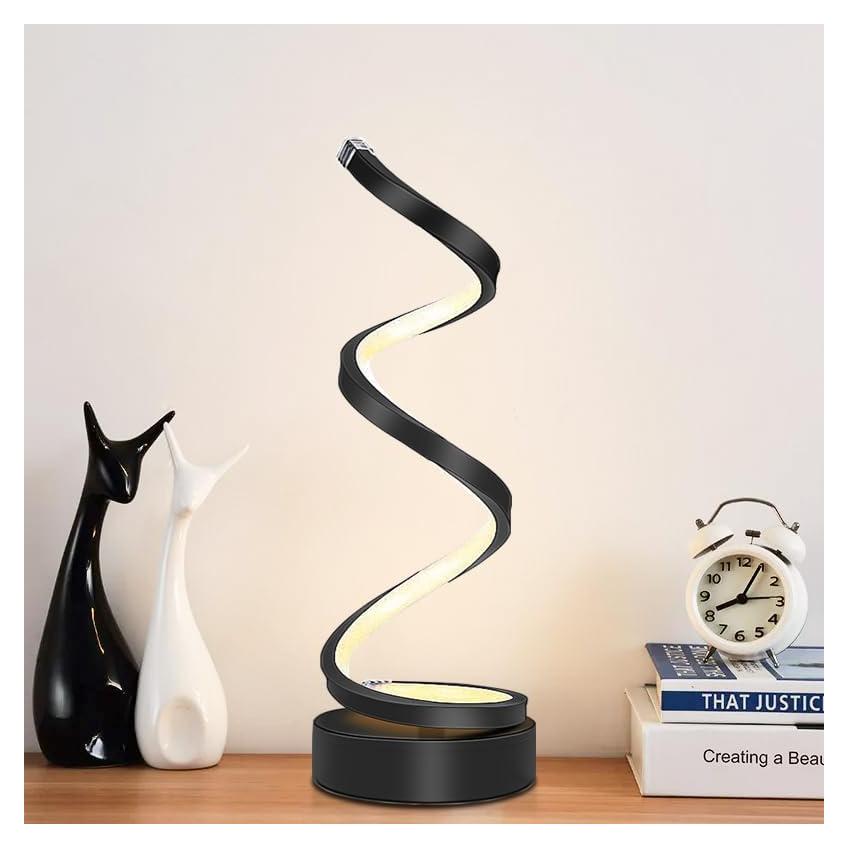 Lámpara de Mesa Regulable YLTLINK Negra 33.5cm Luz Cálida 3000K