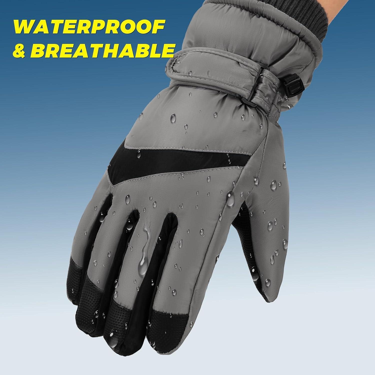 Guantes de Esquí Térmicos Trifabricy - Impermeables y Táctiles