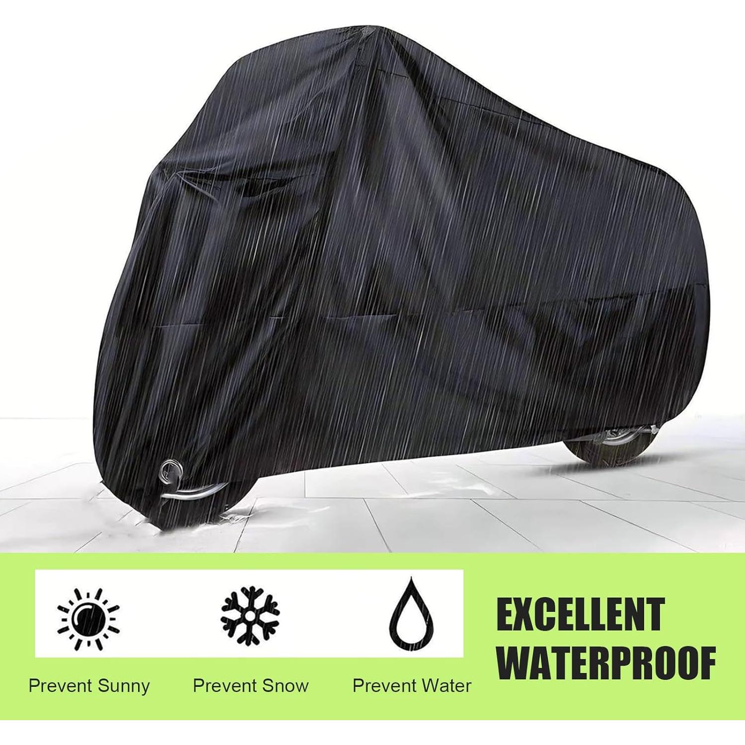 Funda para Motocicleta DACIRTY 190T Impermeable Universal